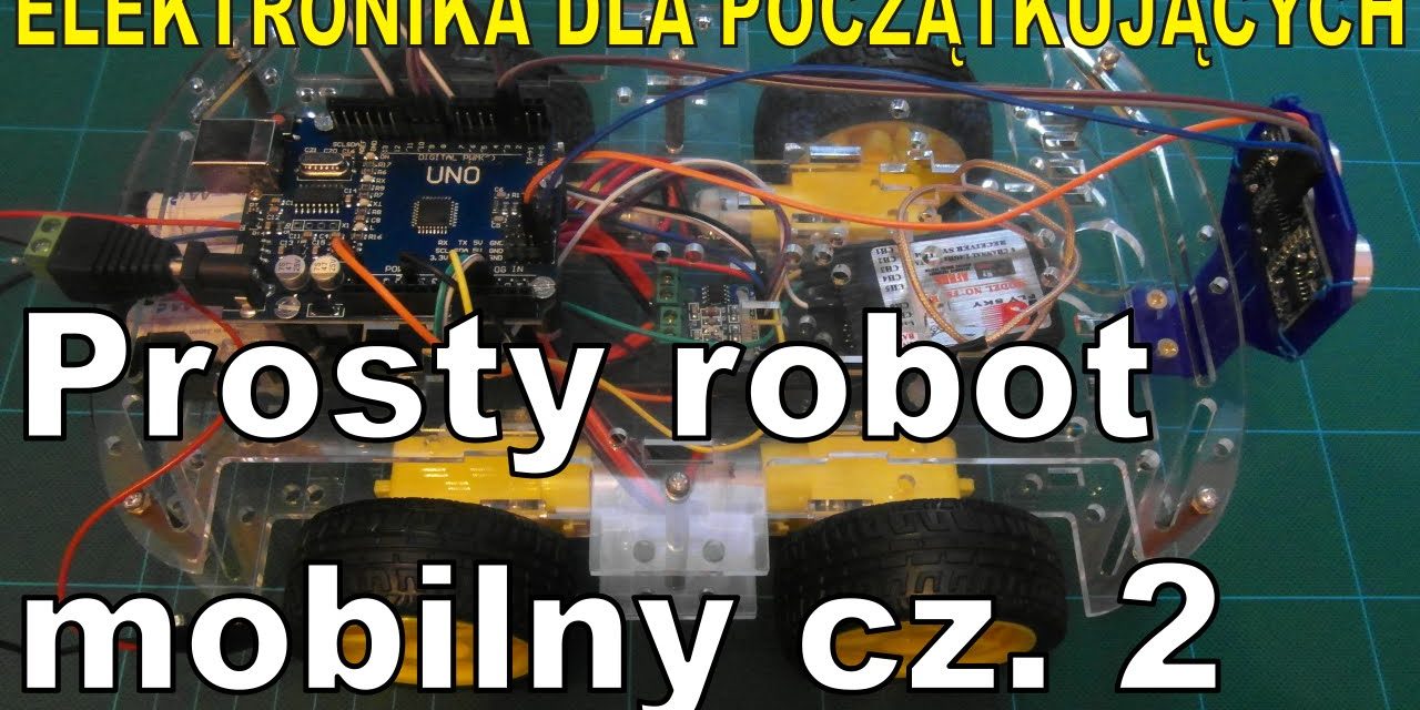 Elektronika … – Prosty robot mobilny cz.2. Budujemy robota – pojazd RC.