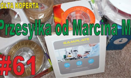 Przesyłka od Marcina z rzeczami związanymi z drukiem 3D – ŻÓŁTA KOPERTA – #61