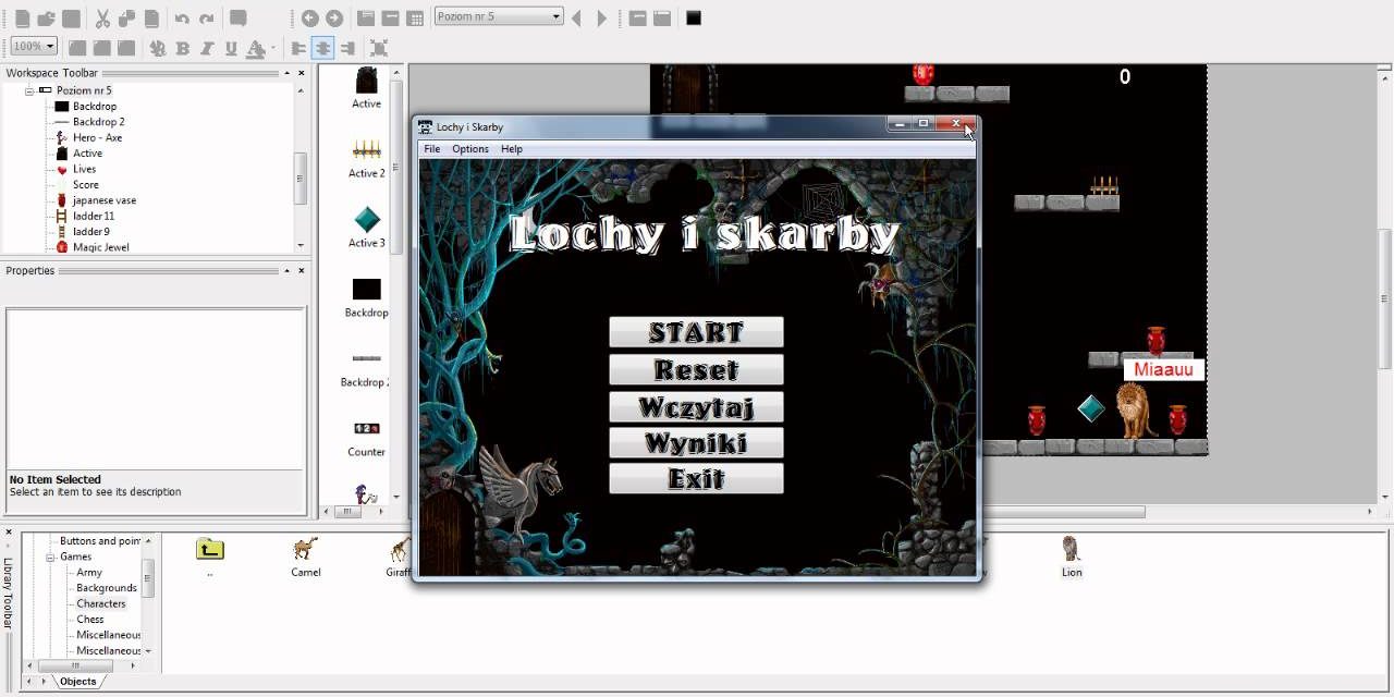 TGF2 – Tworzenie Gier #8 – jak zrobić interaktywne dialogi lub ukryte punkty zdarzeń w grze