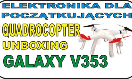 Unboxing QUADROCOPTER WLtoys GALAXY V353