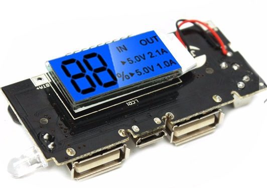 Elektronika do Powerbanka – Dual USB 5V 1A 2.1A