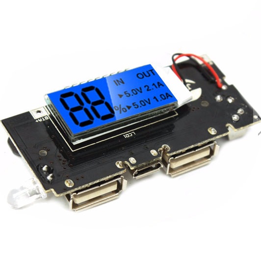 Elektronika do Powerbanka – Dual USB 5V 1A 2.1A