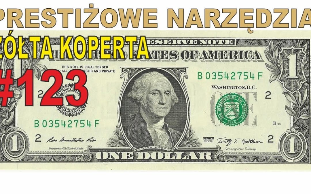 Prestiżowe narzędzia – unboxing – ŻÓŁTA KOPERTA #123