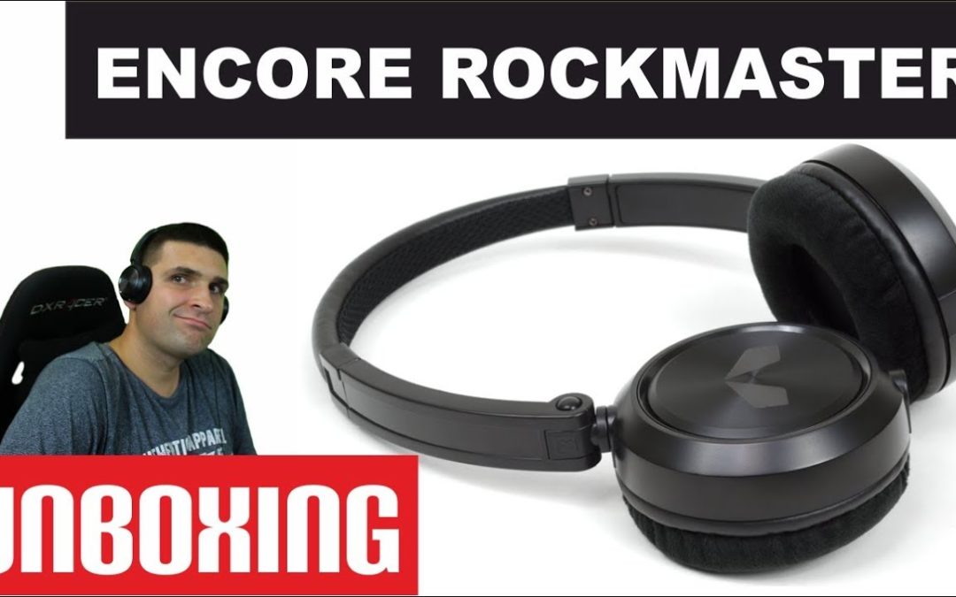 Unboxing składane słuchawki ENCORE ROCKMASTER – AudioMagic.pl