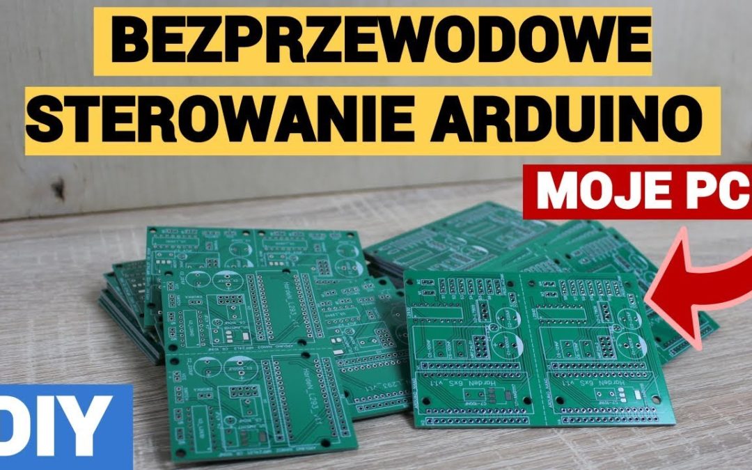 Bezprzewodowe sterownie Arduino – MOJE PCB