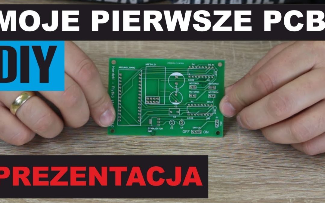 Moje pierwsze PCB za 2$ – Płytka wytrawiona – lutowanie – elektronika