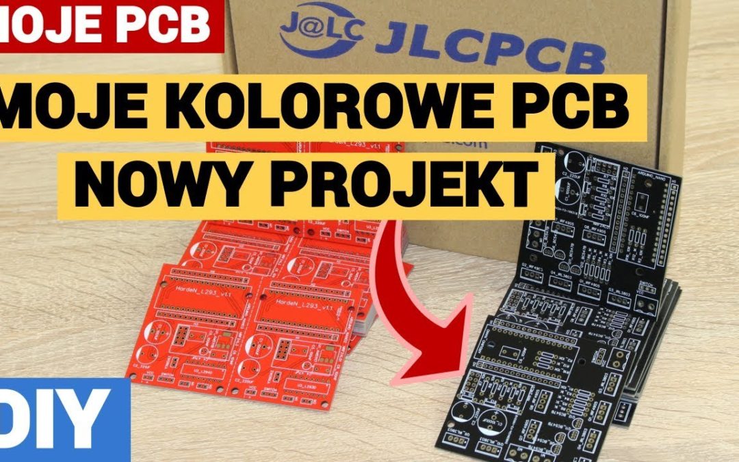 Nowy projekt PCB za 2$ – Sterownik silników DC – [ JLCPCB.COM $2 for 5 PCBs ]