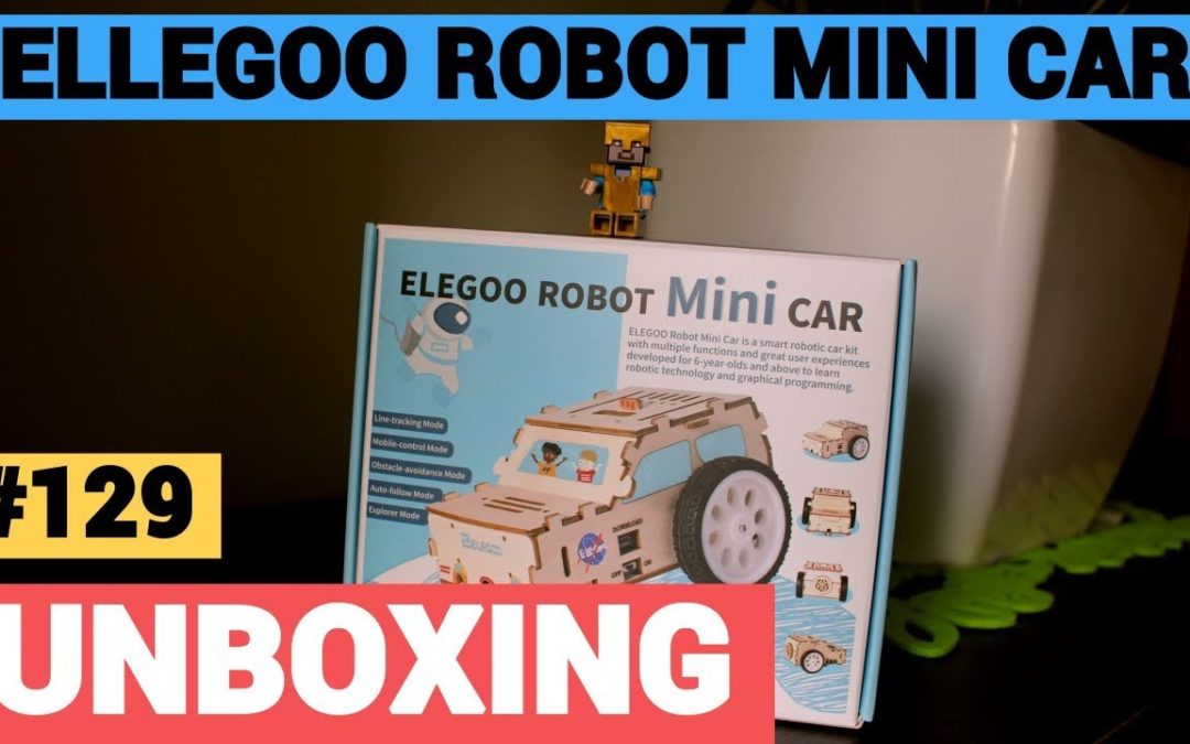 ELEGOO 🆁🅾🅱🅾🆃 – Zestaw DIY do nauki programowania – MINI CAR