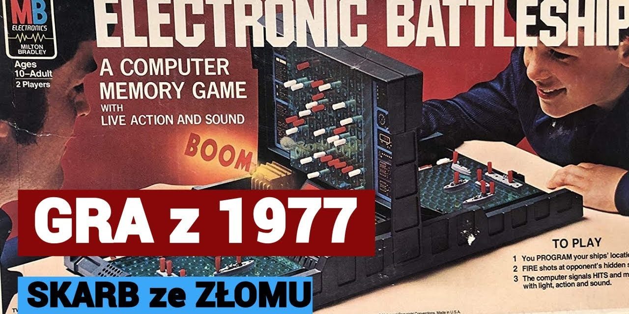 Elektroniczna gra w statki z 1977 – Electronic Battleship – #SKARBzeZŁOMU