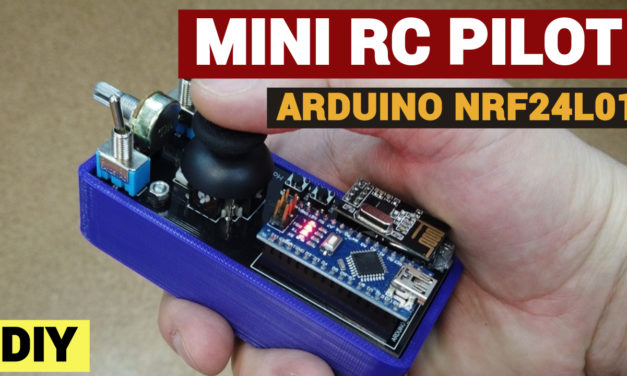 Mini RC pilot – Arduino NRF24L01 za 30 zł – HardPilot v1